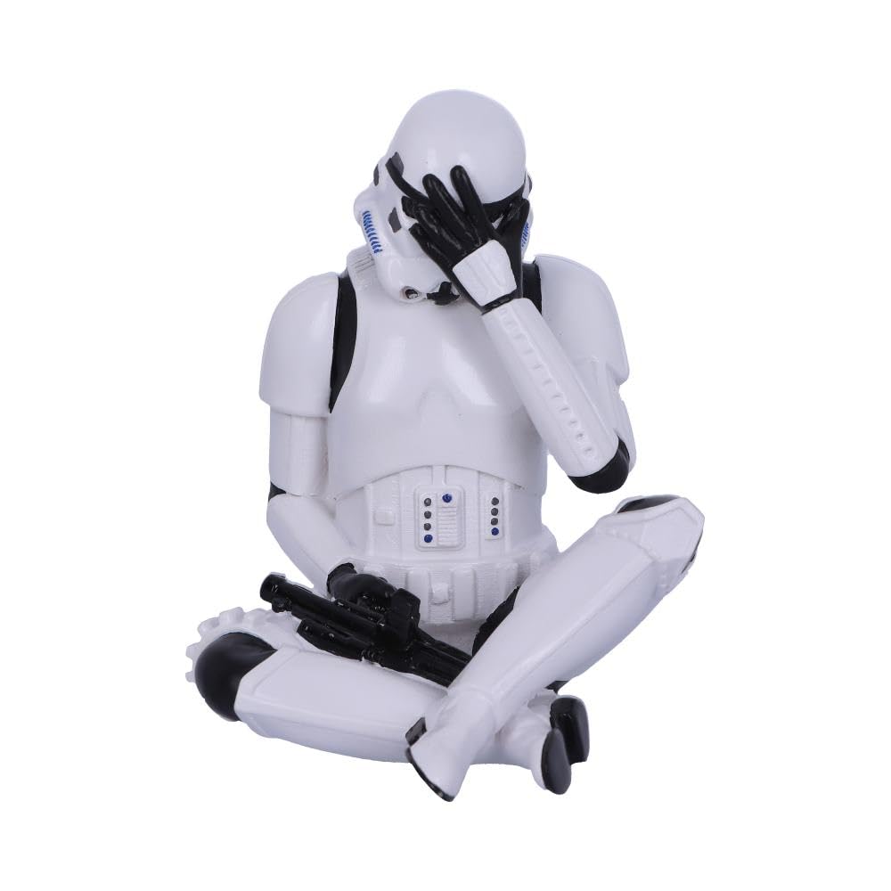 Nemesis Now Stormtrooper Three Wise Sci-Fi Figurine | Resin | 125mm Height