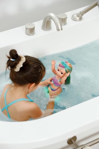 BABY born Mermaid - 43cm Color-Changing Light-Up Tail Doll for Ages 3+ 17