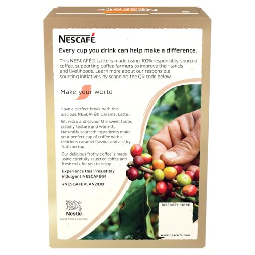 NESCAFÉ Caramel Latte Instant Coffee 7 x 17g Sachets