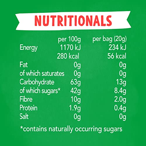 BEAR Strawberry Yoyos - Dried Fruit Rolls - No Added Sugar - Vegan - 20g (45 Packs) 4