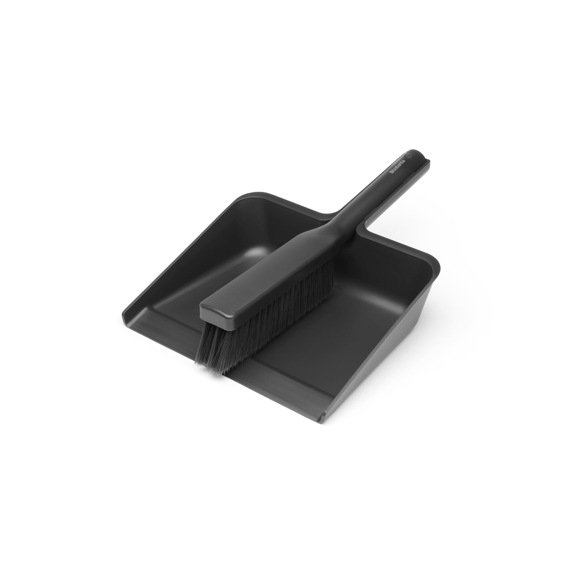 Brabantia SinkSide Dustpan and Brush Set - Space-Efficient Storage | High Rim Dustpan | Bristle Comb 2