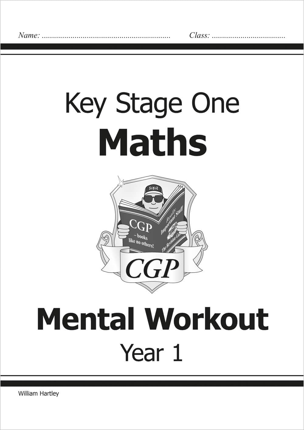 CGP KS1 Mental Maths Workout - Year 1 Study Aid | Ages 5-6 | Paperback 1