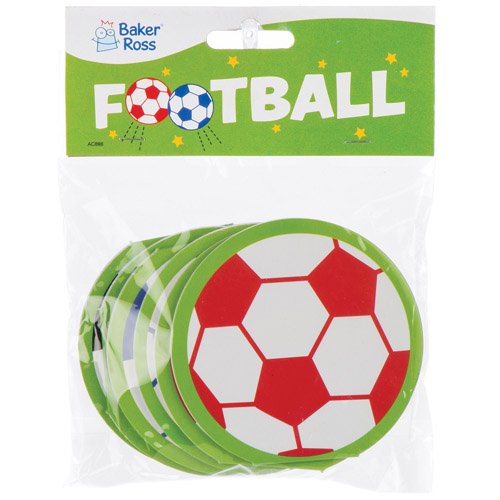 Baker Ross Football Memo Pads - Pack of 6 | Ideal for Kids Goodie Bags & Party Favours 5