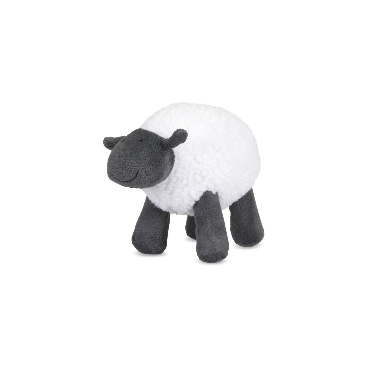 Petface Stanley the Sheep Plush Dog Toy - Medium Size | Squeaker Included | Lightweight