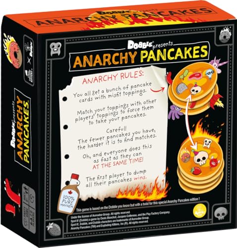 Asmodee Anarchy Pancakes Dedicated Card Game (ASMDOBAP08EN)