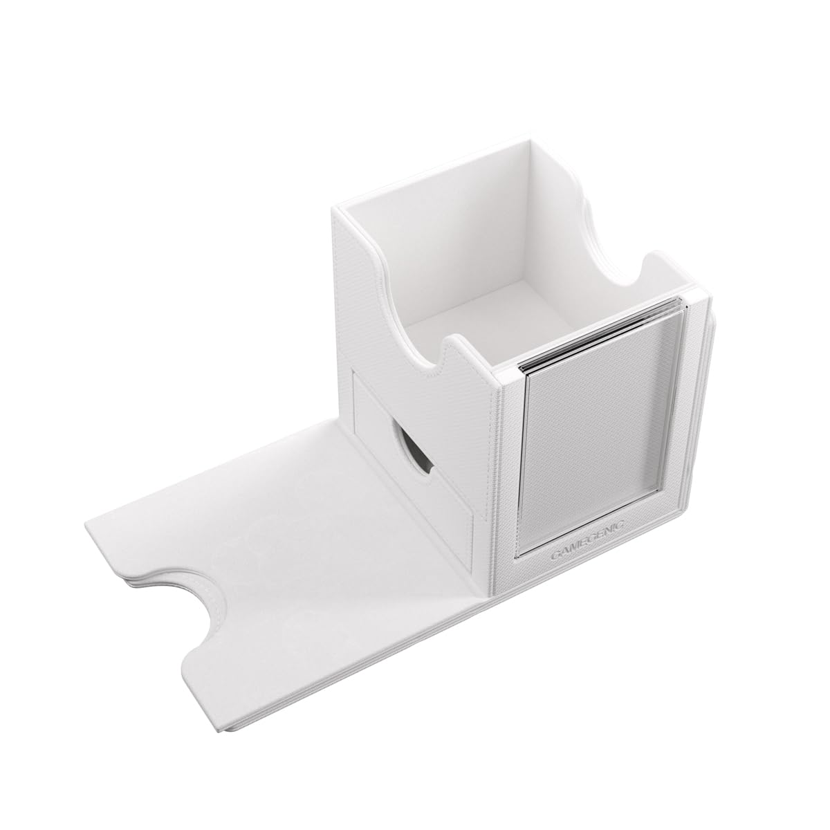 Gamegenic Sidekick Pro 100+ XL Deck Box - White | Armorfyber Exterior | Convertible System 7