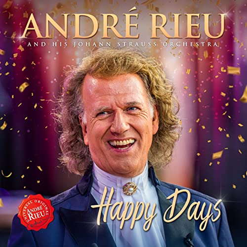 Andre Rieu - Happy Days (2019) - Audio CD + Bonus DVD Special Edition