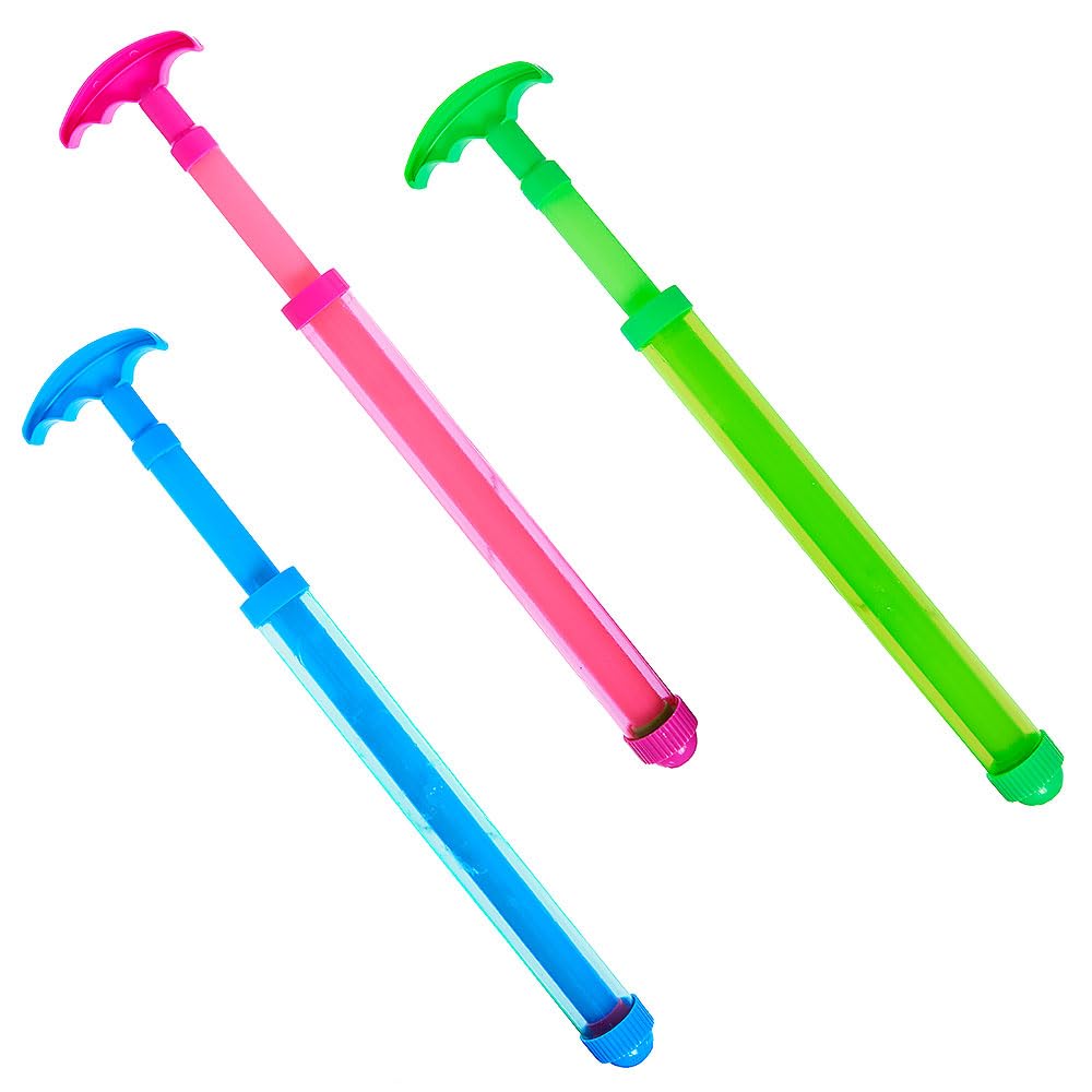 Baker Ross Firework Water Shooters - Pack of 3 | 41.5cm Length | Ages 3+