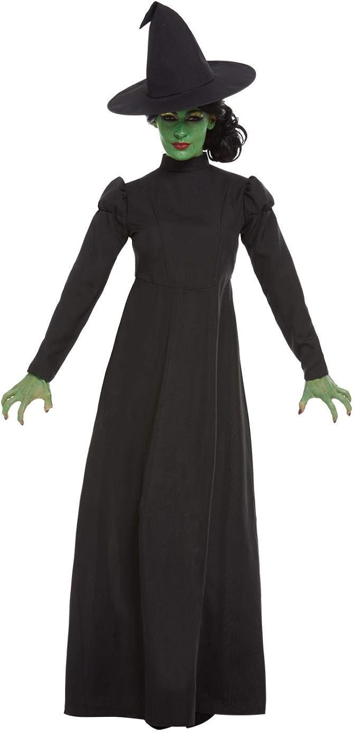 Smiffys Wicked Witch Costume - Adult Women's Size 1