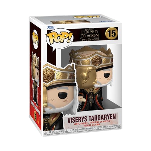 Funko POP! TV: House Of the Dragon - King Viserys Targaryen Vinyl Figure (76474)