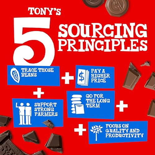 Tony's Chocolonely Extended Rainbow Tasting Pack - 8 Bars, 385g, Assorted Flavours