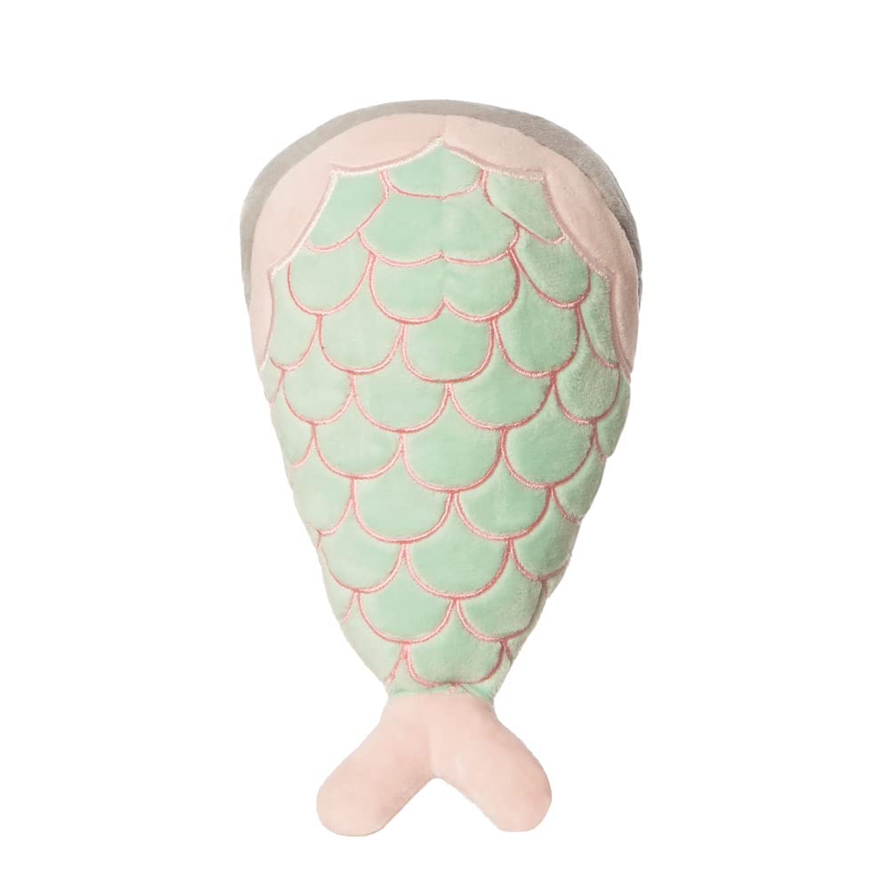 AURORA Pusheen Mermaid Stuffed Animal | Eco-friendly Plush | Pink & Aqua | Small 5