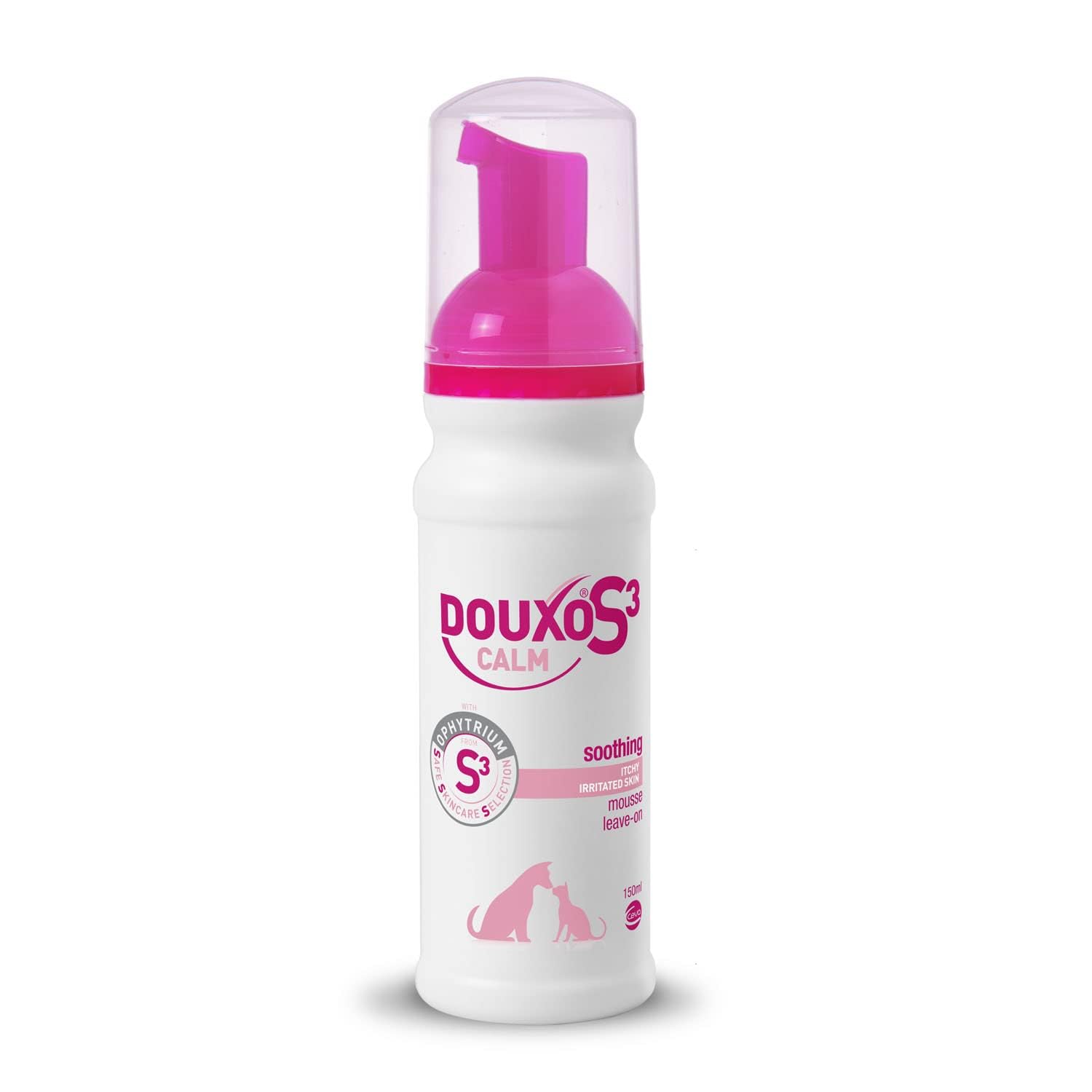 Douxo S3 CALM Mousse for Dogs & Cats - Soothing Leave-On Itch Relief | 150 ml