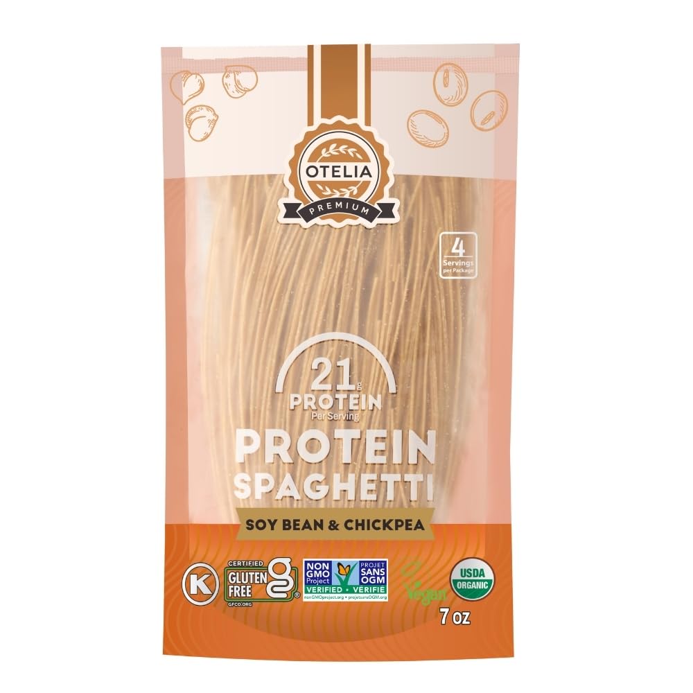 Otelia High Protein Pasta - Organic Soy & Chickpea Spaghetti | Gluten-Free | 200g