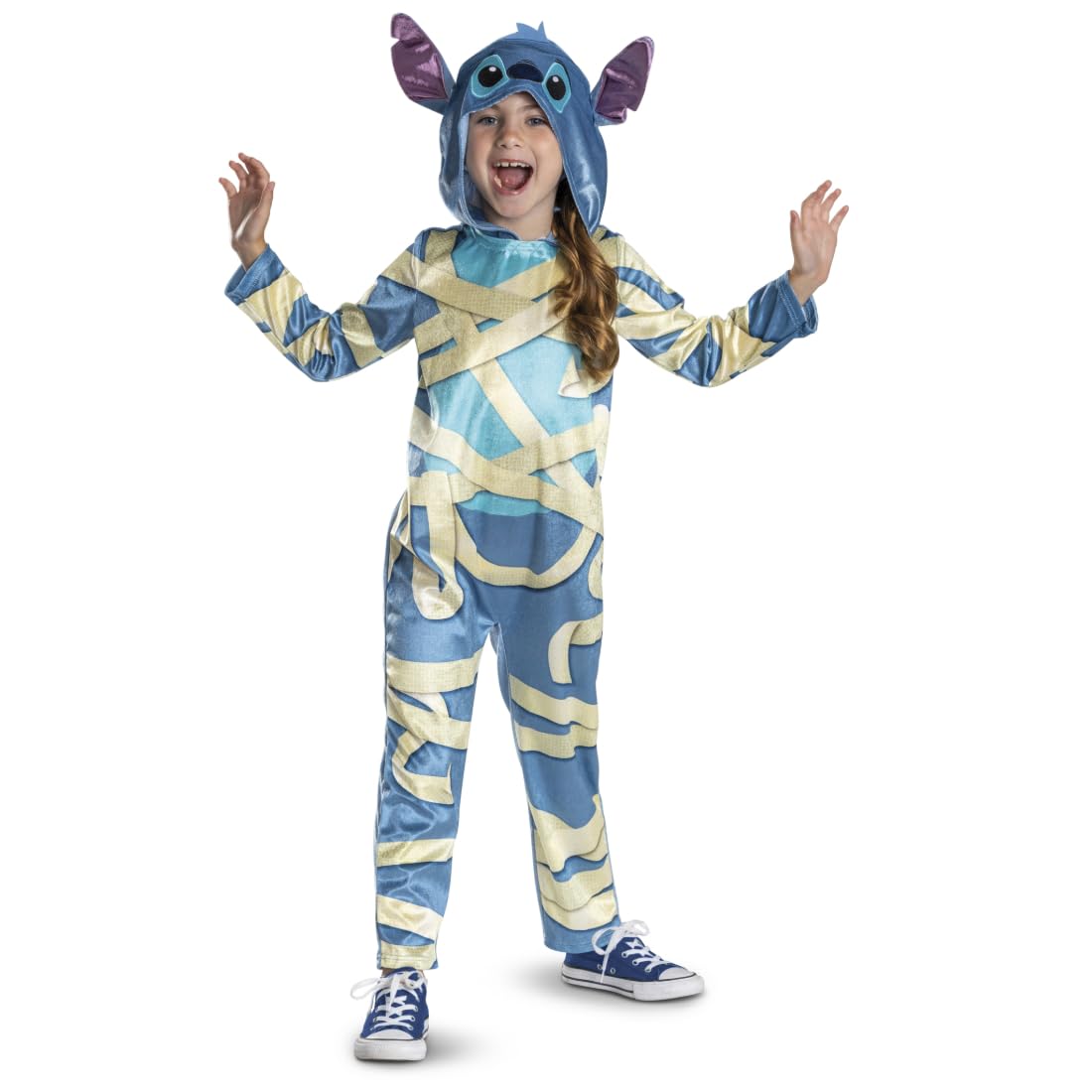Disney Lilo & Stitch Mummy Stitch Costume - Kids Jumpsuit 1