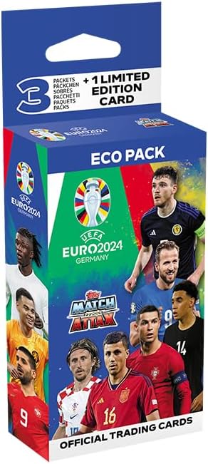 Topps Match Attax UEFA EURO 2024 - Official Trading Cards Eco Box (FS0004813)