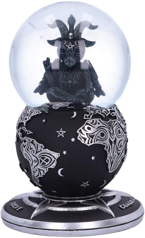 Nemesis Now Cult Cuties Baphoboo Snow Globe, Gothic Decorative Figurine, 18.5cm (Baphoboo)