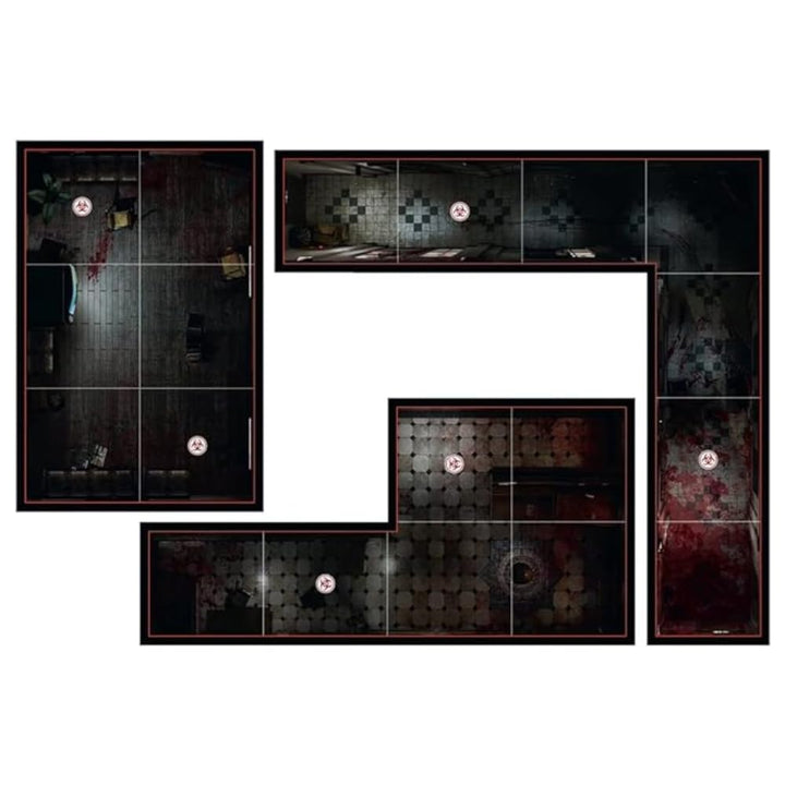 Steamforge Games SFRE2001 Resident Evil 2 : le jeu de société, multicolore