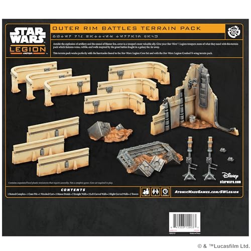 Atomic Mass Games Star Wars: Legion Outer Rim Battles Terrain Pack (SWQ137)