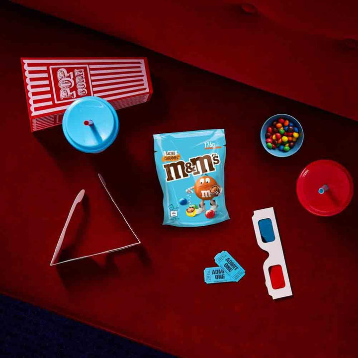 M&M'S Salted Caramel & Milk Chocolate Candy, 176g Bag