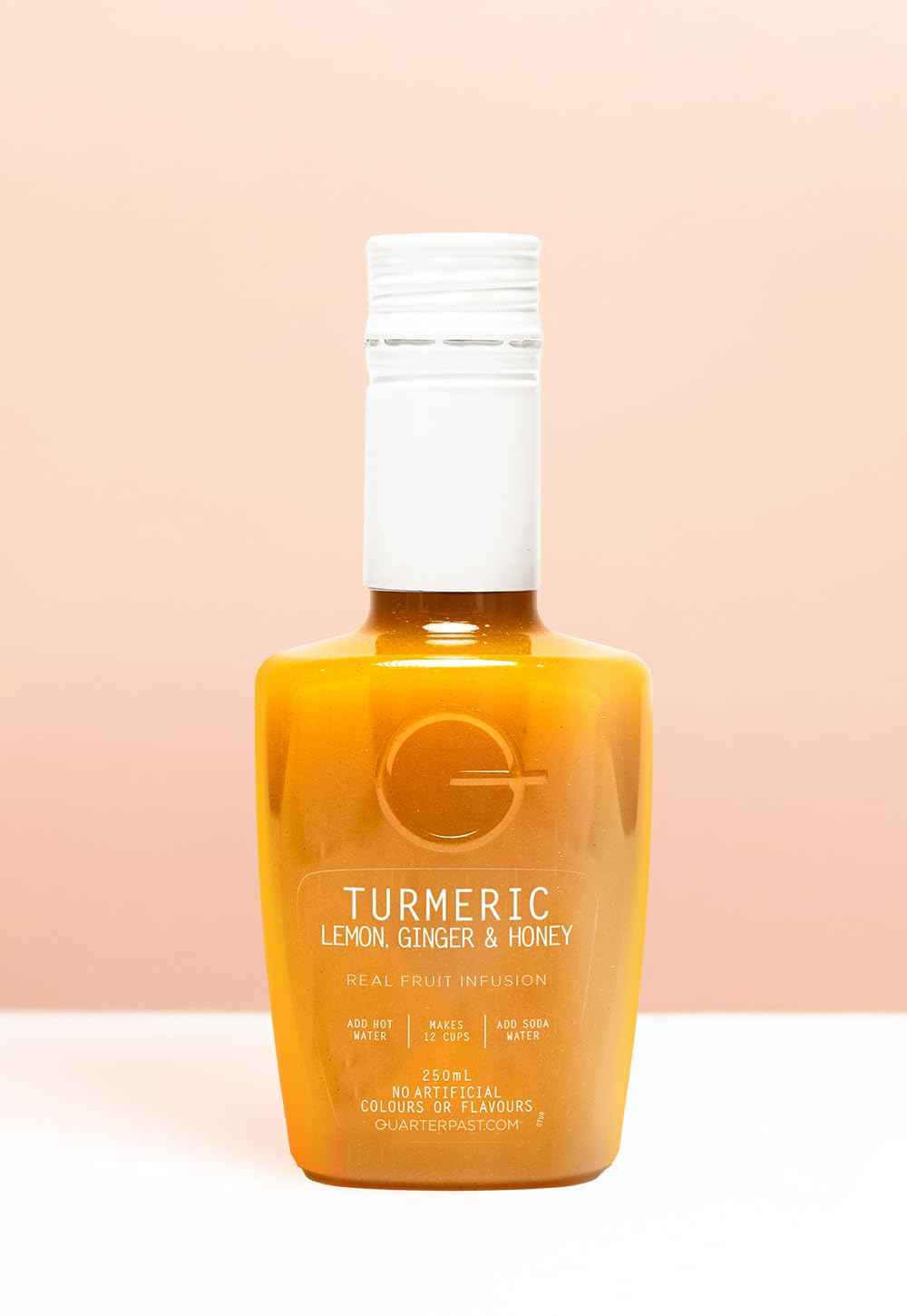 Quarterpast Turmeric, Lemon, Ginger and Honey Fruit Tea - Natural Caffeine Free | 250 ml 2