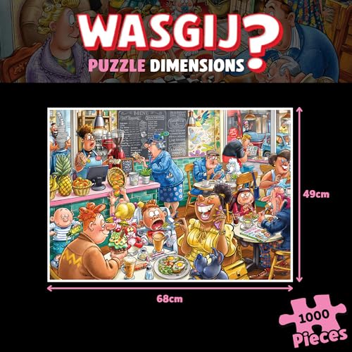 Wasgij Destiny 27: Café to Latte! 1000 Piece Jigsaw Puzzle for Adults 8