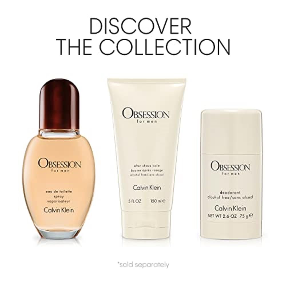 Calvin Klein Obsession for Men Deodorant Stick 75 g | Spicy Scent | Sweat Block 4