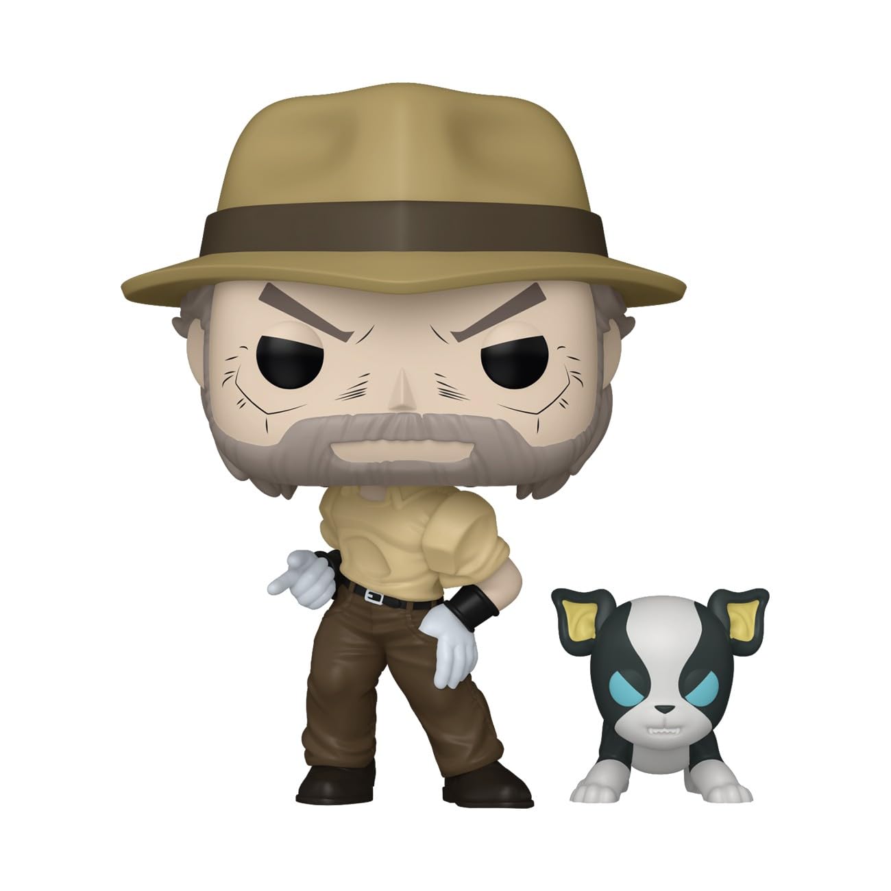 Funko Pop! & Buddy - Joseph Joestar & Iggy Figure | Vinyl | Multicolor