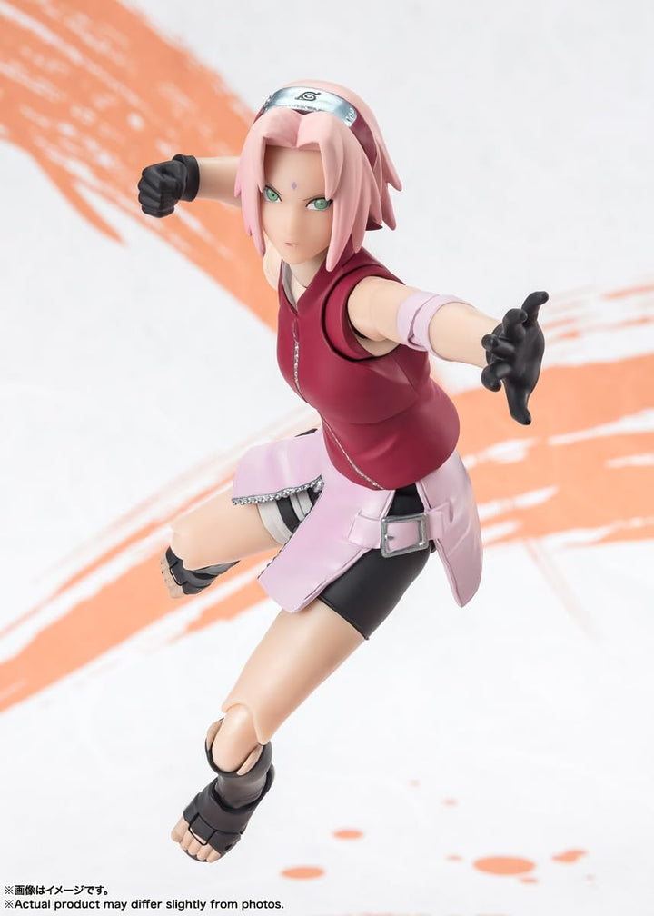 TAMASHII NATIONS - Naruto - Sakura Haruno - NARUTOP99 Edition - Collectible Action Figure for Ages 15+