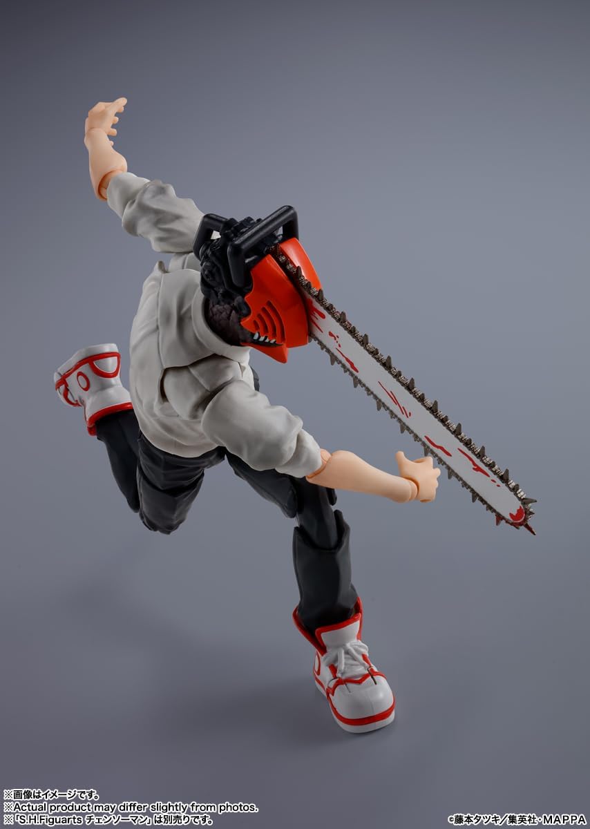 S.H. Figuarts Chainsawman Denze, Approx. 5.9 inches (150 mm), PVC & ABS, Pre-pai