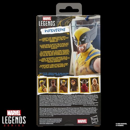 Marvel Legends Series Wolverine Action Figure - 6-Inch Scale | Deadpool & Wolverine Movie 10
