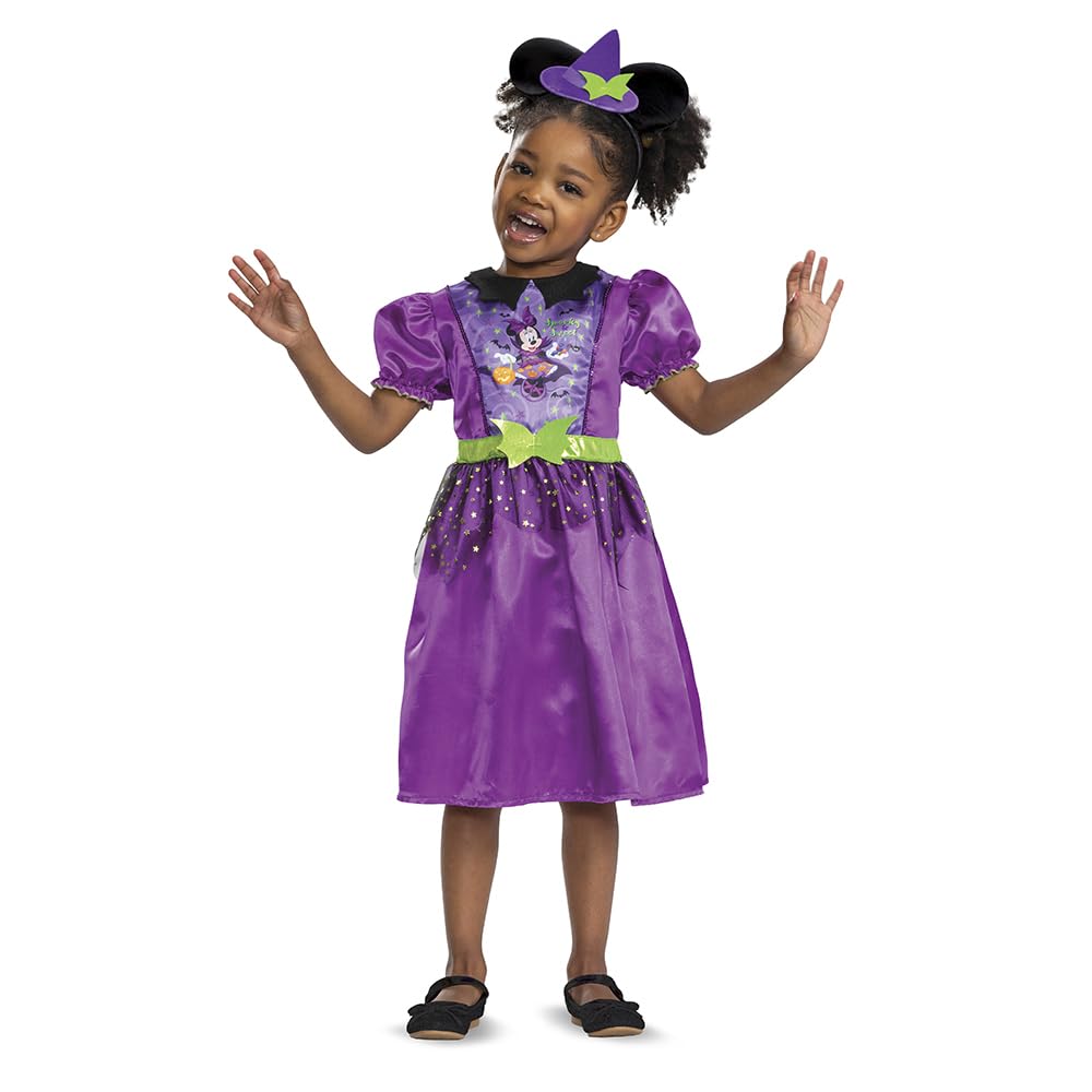 Disney Spooky Witch Minnie Costume - Toddler 1