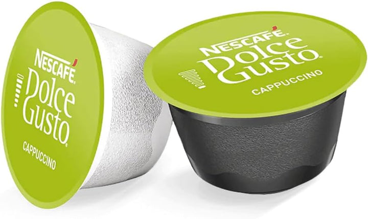 NESCAFÉ Dolce Gusto Cappuccino Coffee Pods - 45 Capsules (3 Boxes of 30 Pods, Makes 45 Cappuccinos)