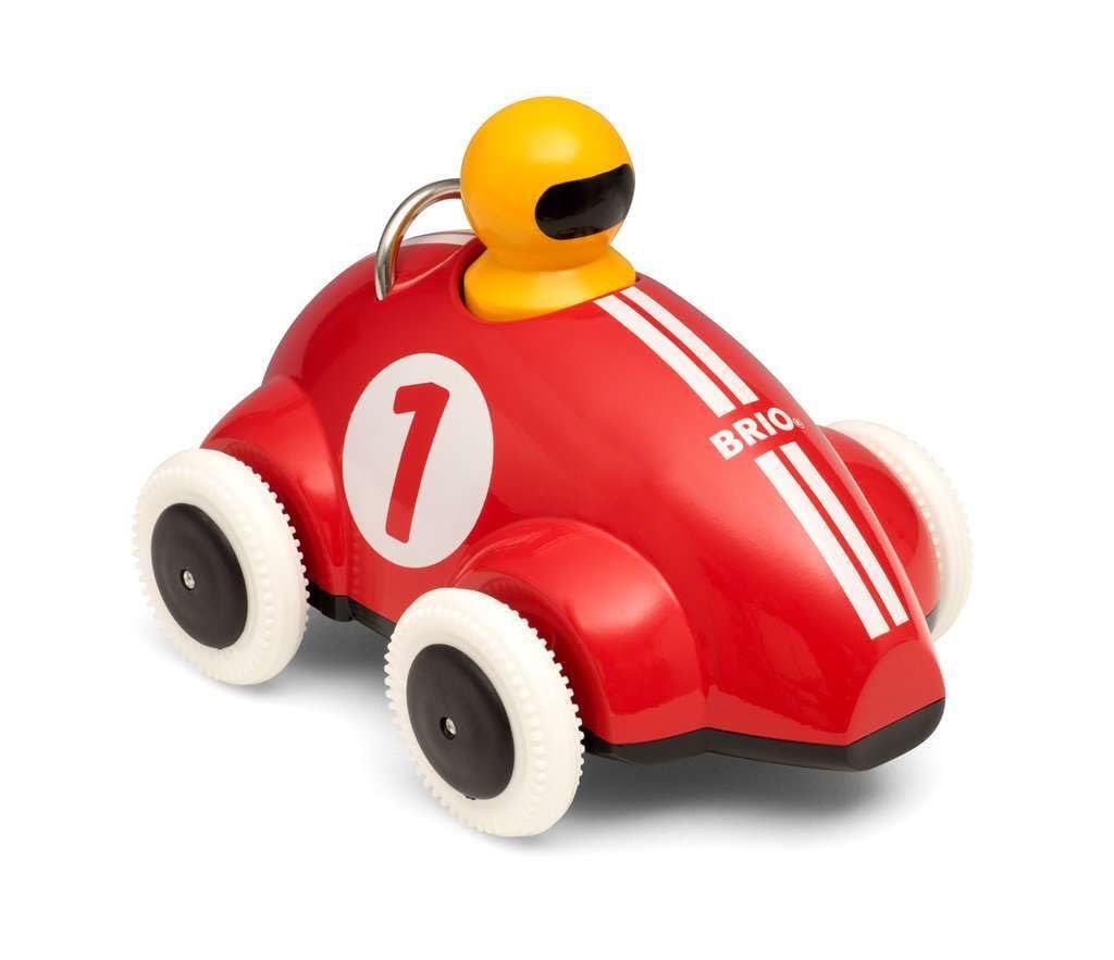 BRIO Push & Go Racer Toddler Toy - Multicoloured Wooden Infant Push-Along Car for Ages 12 Months and Up 2