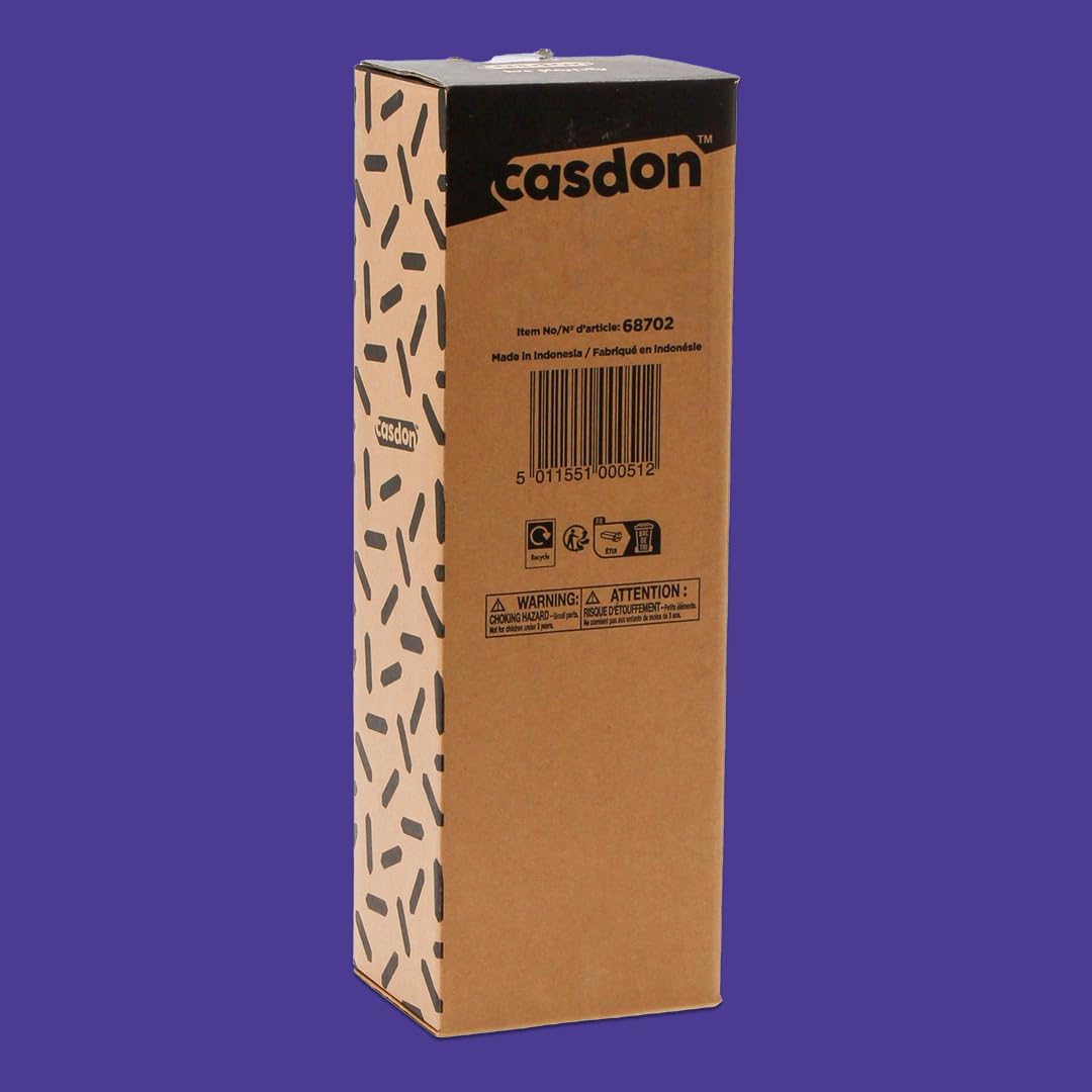 Casdon Dyson Cordless Vacuum Interactive & Officially Licensed Toy Dyson Vacuum For Children Aged 3+ Realistic Role-Play Fun, Purple and Orange 2
