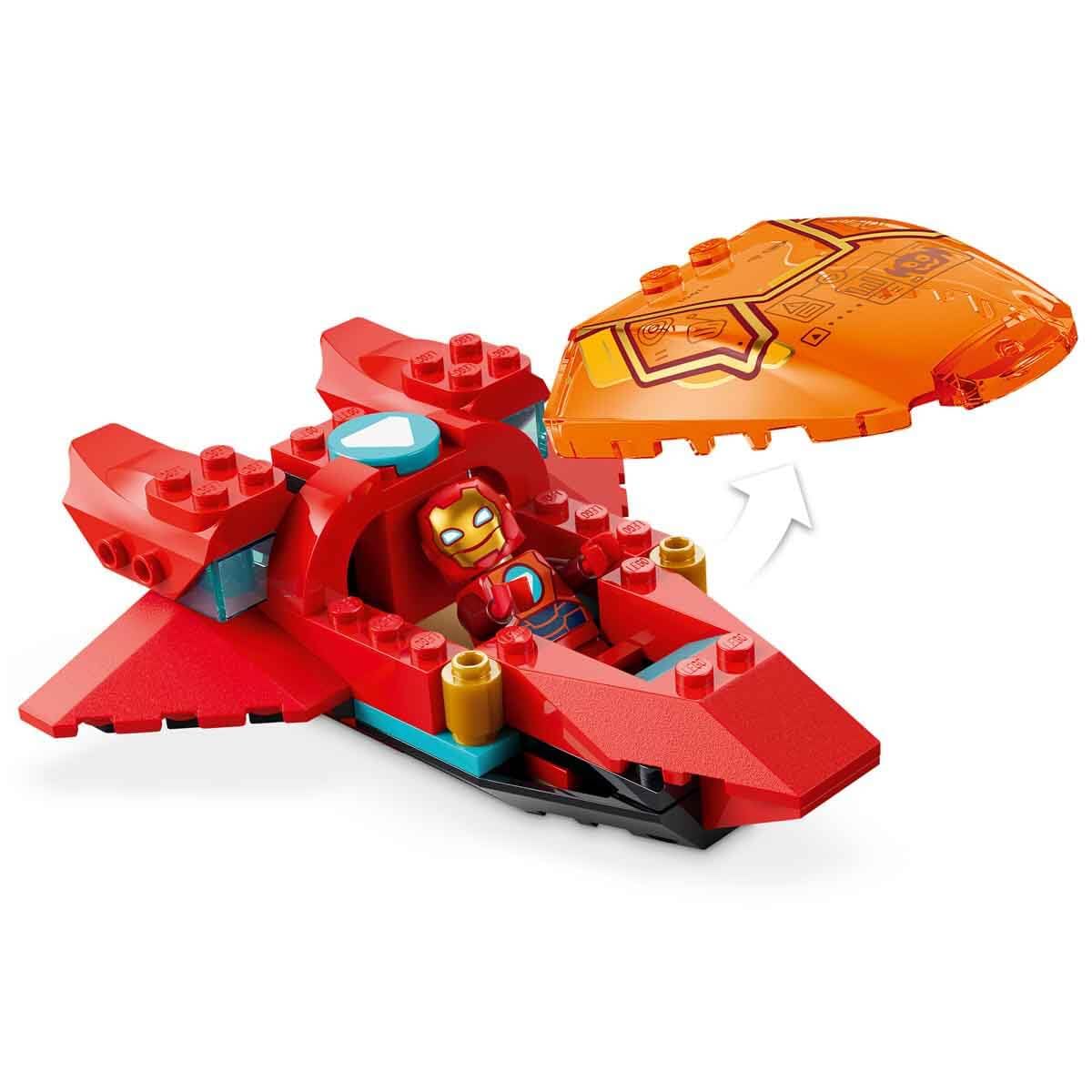 LEGO Marvel Loki vs. Team Iron Man Building Set - Ages 4+ | 4 Minifigures | Multicolor 4