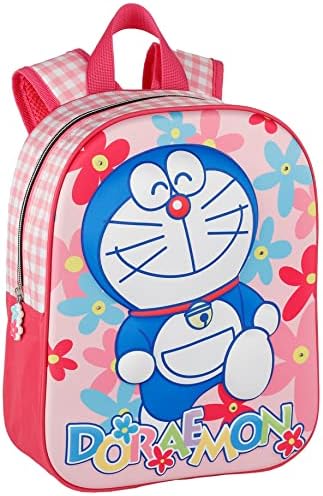 Doraemon Flower Power 3D Eva Children's Backpack with Lights (T350-894)