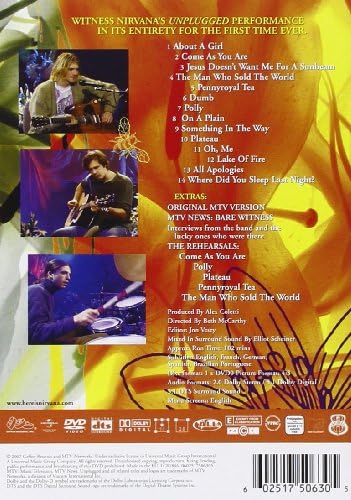 Nirvana - Unplugged In New York [DVD]