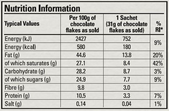 Hotel Chocolat Orange Hot Chocolate Sachets - 10 Pack, 65% Supermilk Chocolate with Blood Orange