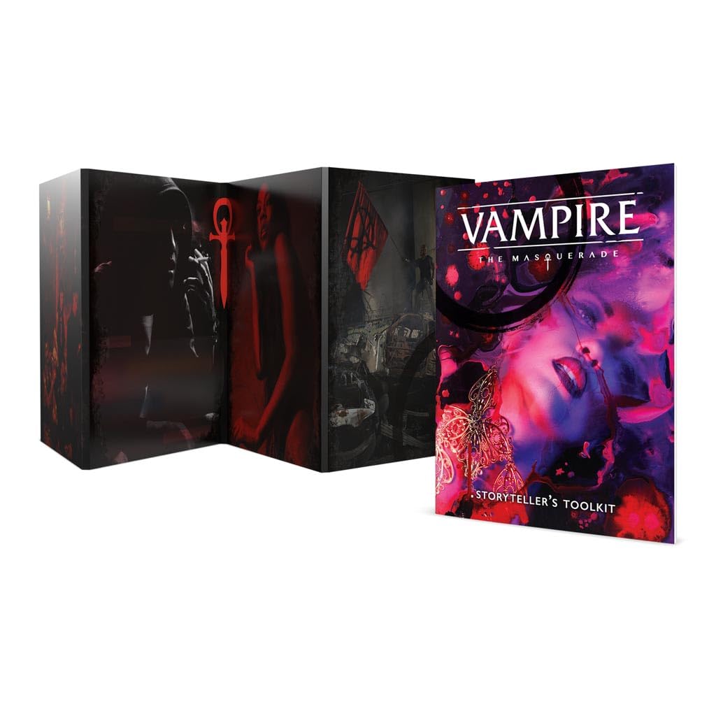 Renegade Game Studios Vampire: The Masquerade 5th Edition Storyteller Screen & Toolkit