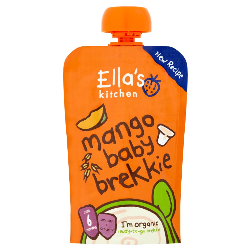 Ella's Kitchen - Mango Brekkie Organic Baby Food, 100g 1
