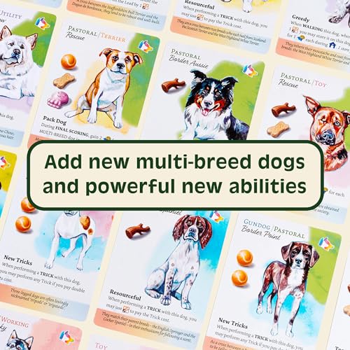 BIRDWOOD GAMES Dog Park: New Tricks Expansion Board Game (BWGNT)