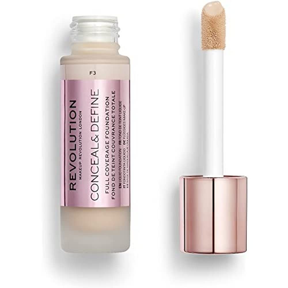 Revolution Beauty London Conceal & Define Foundation F3 - 23 ml