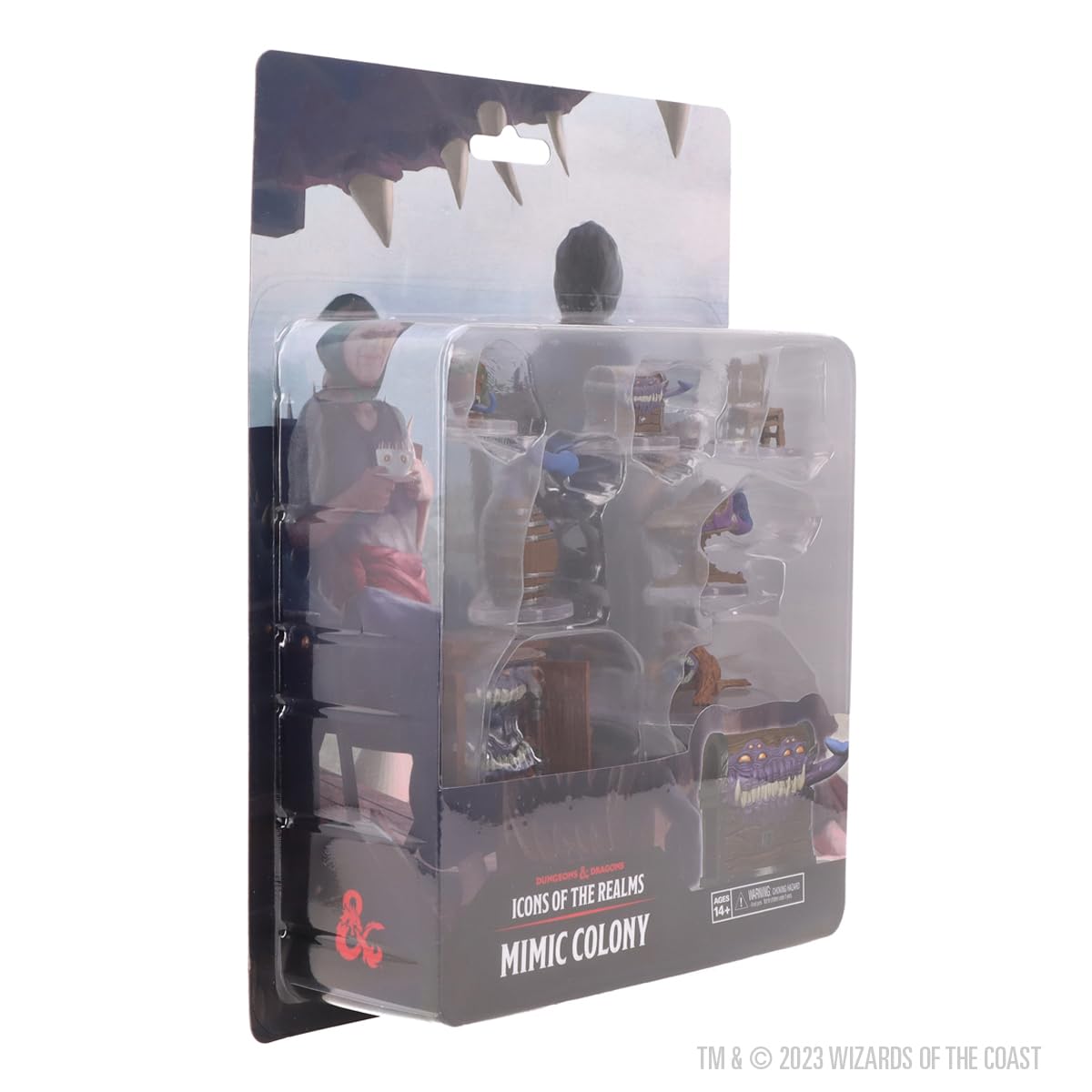 WizKids D&D Icons of the Realms: Mimic Colony Warband | 7 Pre-painted Plastic Miniatures 2