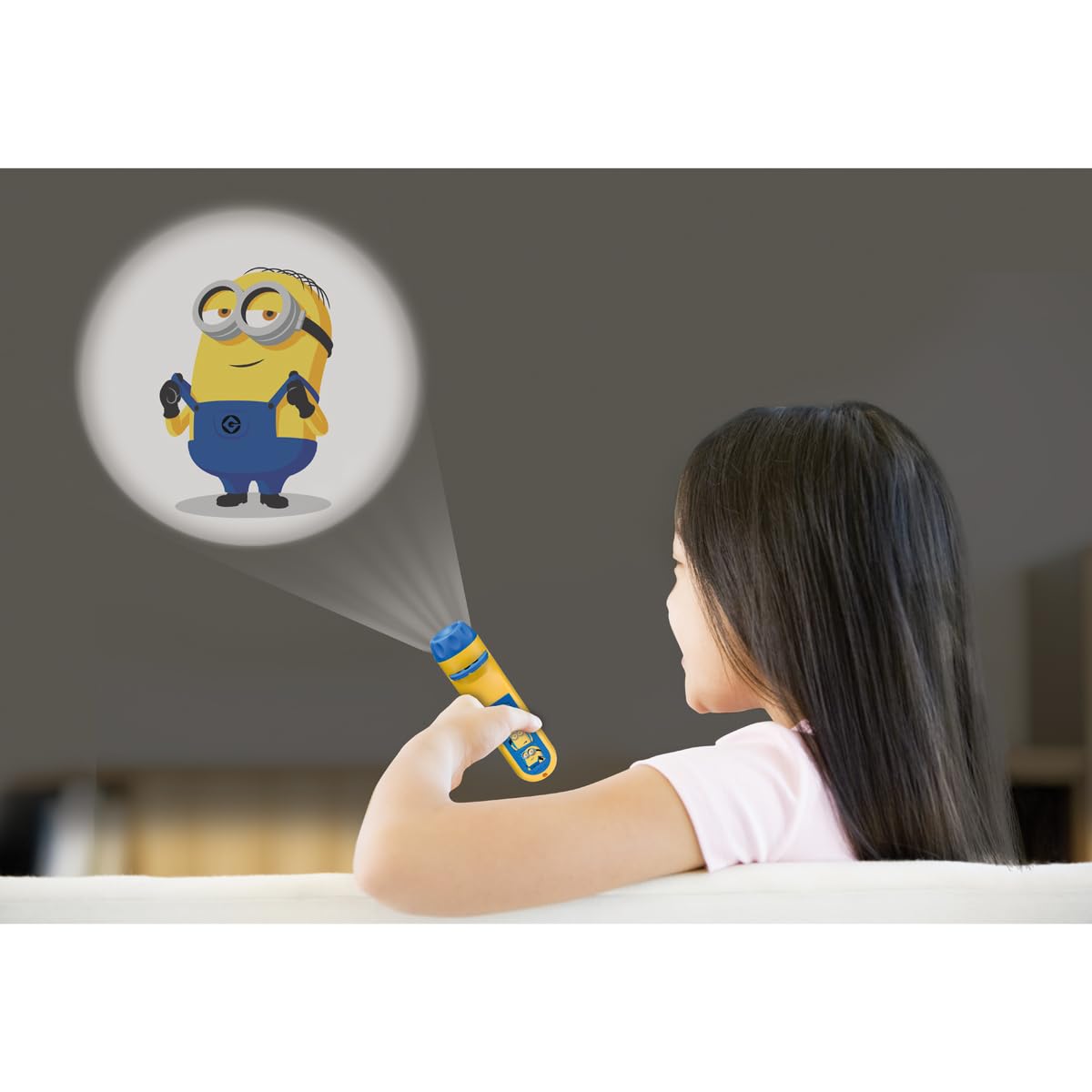 LEXIBOOK Despicable Me Minions Story Projector and Torch - Projects 24 Images, 2-in-1 Toy, Ages 3+ 3