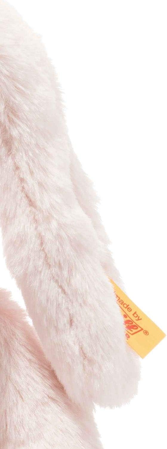 Steiff My First Hoppie Rabbit - Soft Cuddly Plush Toy for Newborns, 26 cm, Pink 2