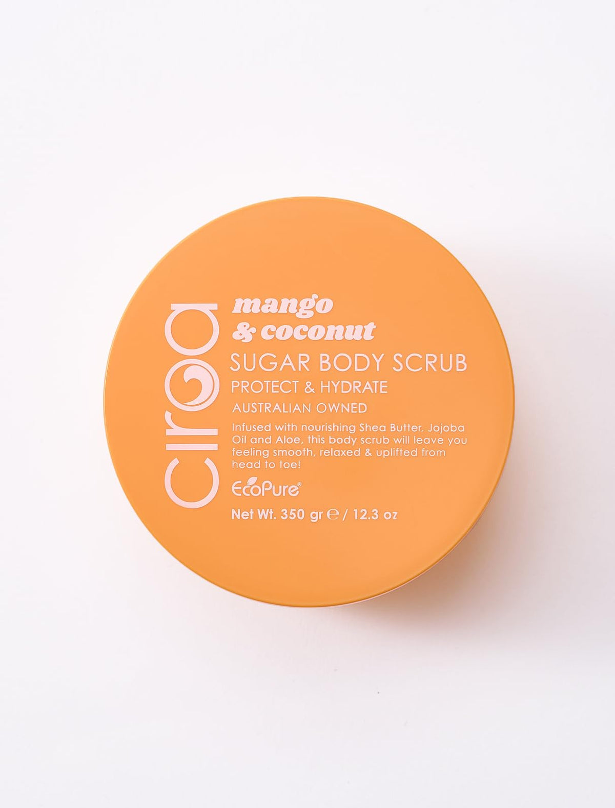 Ciroa Mango & Coconut Body Scrub - Exfoliating Sugar Scrub for Soft, Glowing Skin | 350g