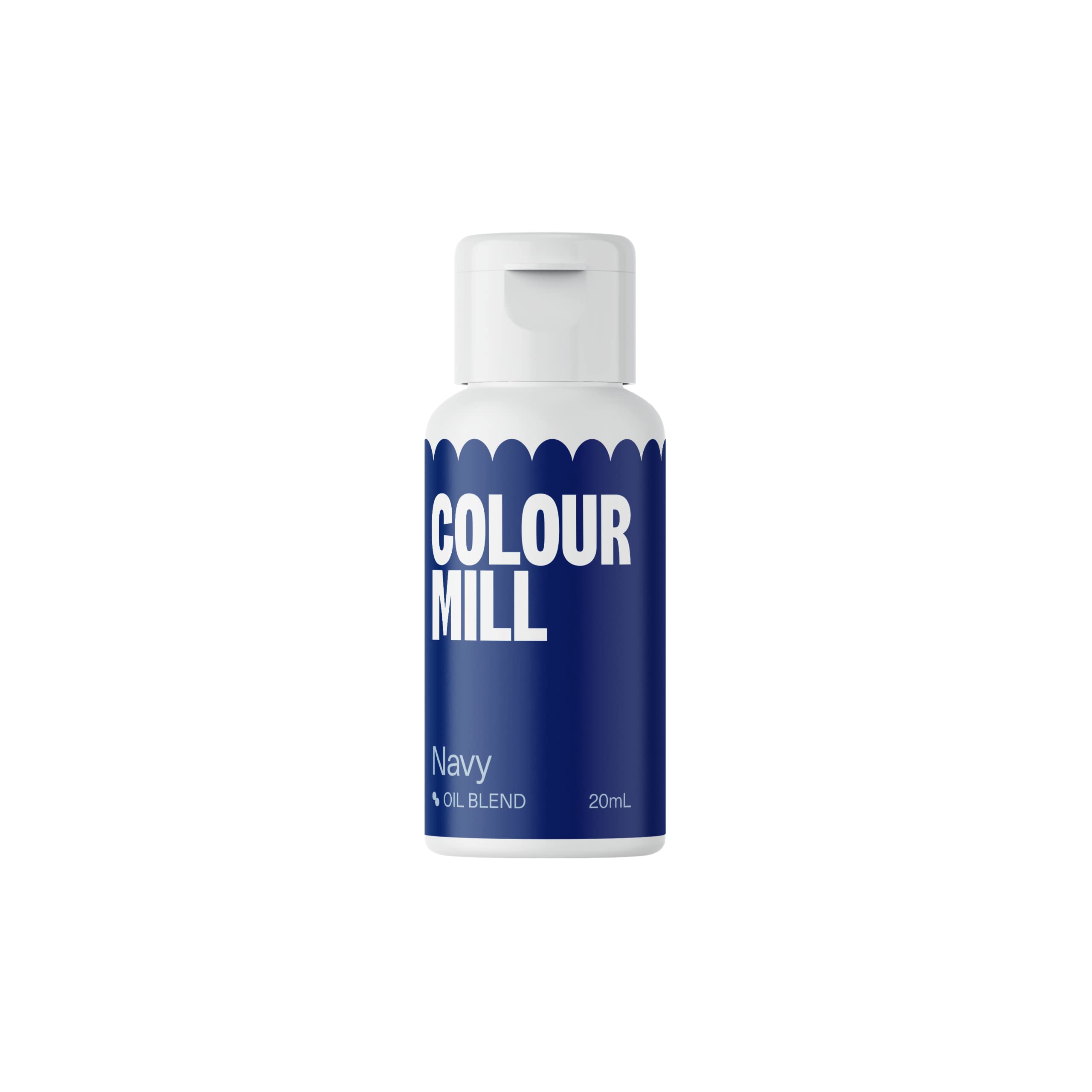Colour Mill Oil Blend Food Colouring Navy - Oil-Based, High Concentration, 20 ml