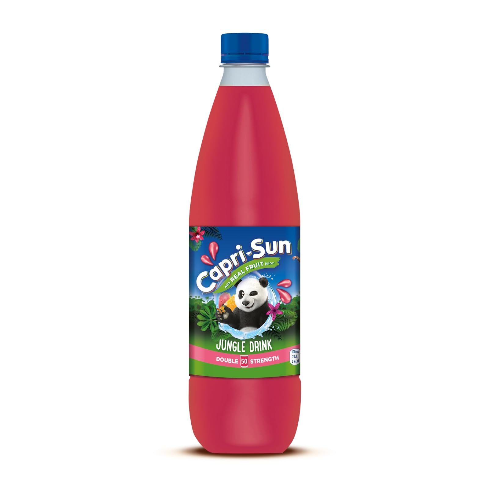 Capri-Sun Double Strength Jungle Drink Squash Concentrate - No Added Sugar | 1 Litre