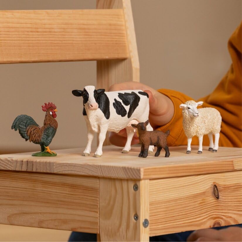 SCHLEICH Farm World Farm Starter Set - 6-Piece Playset for Ages 3+ 2